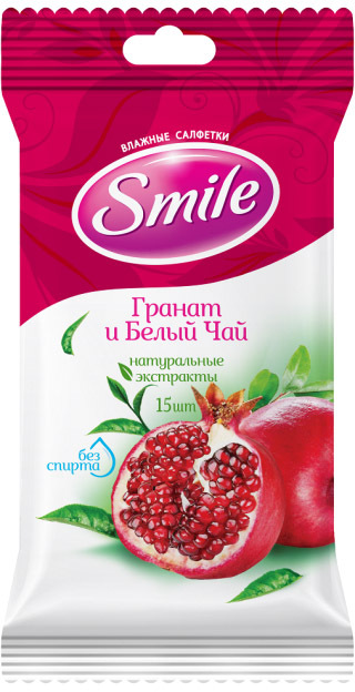 

Салфетки Smile 1231095 15 шт