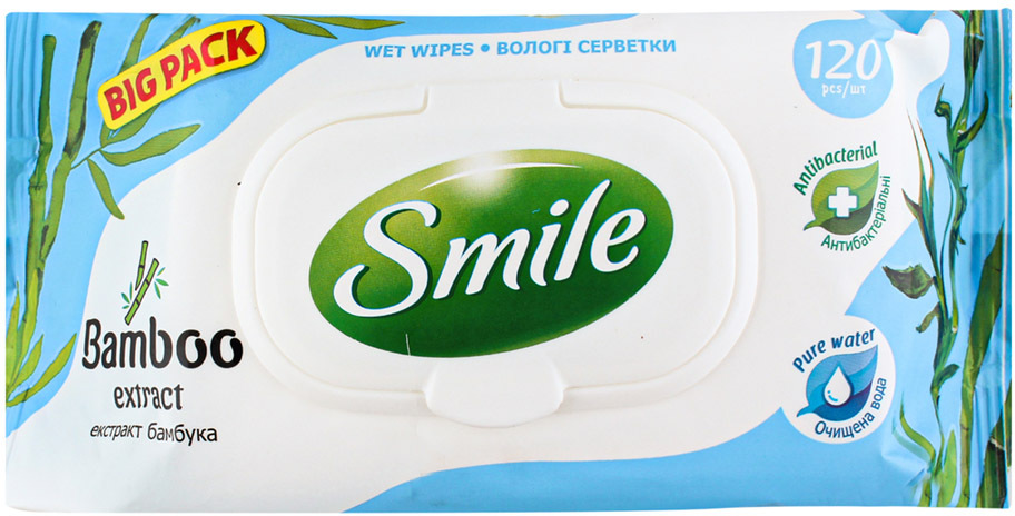 

Салфетки Smile 1231100 120 шт
