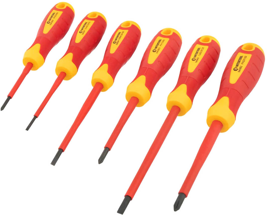 

Набор отверток диэлектрических Intertool VT-3606 6 шт.