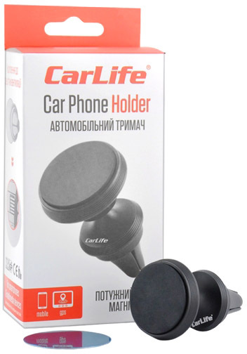 

Держатель для телефона Carlife PH609 черный