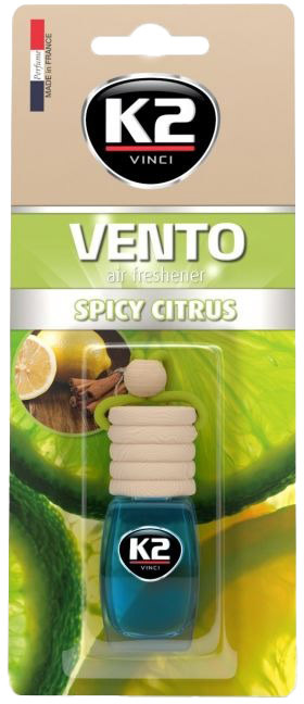 

Ароматизатор K2 Vento Spicy Citrus 8 мл V465
