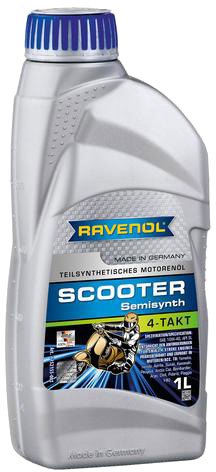 

Моторное масло 4T Ravenol Scooter полусинтетическое 1152155001