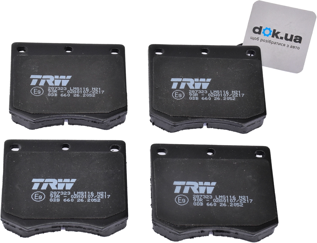 

TRW GDB660 Тормозные колодки
