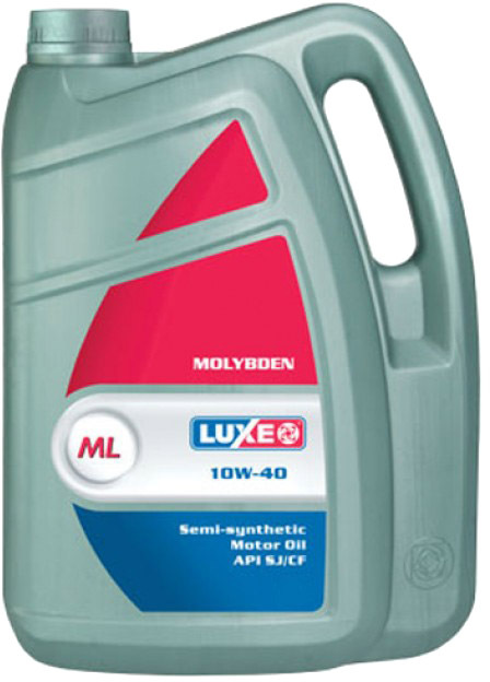 

Моторное масло Luxe Molybden 10W-40 полусинтетическое LUXEMOLYBDEN5L