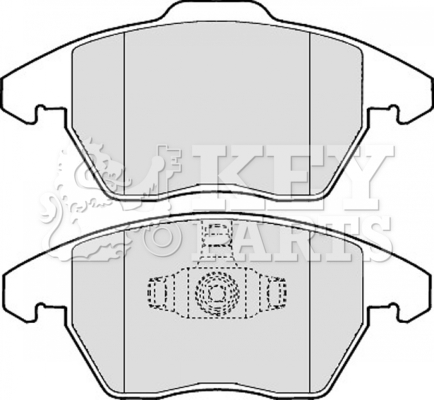 

Key Parts kbp1888 Тормозные колодки