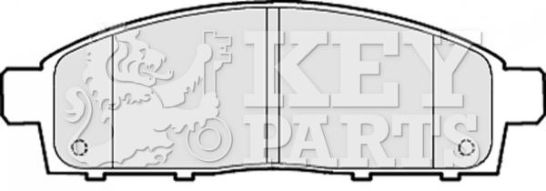 

Key Parts kbp2054 Тормозные колодки