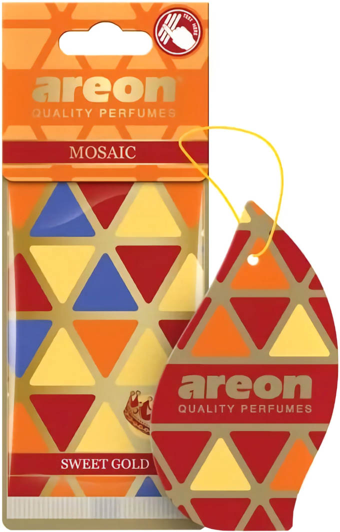 

Ароматизатор Areon Mosaic Sweet Gold 11 г AM04