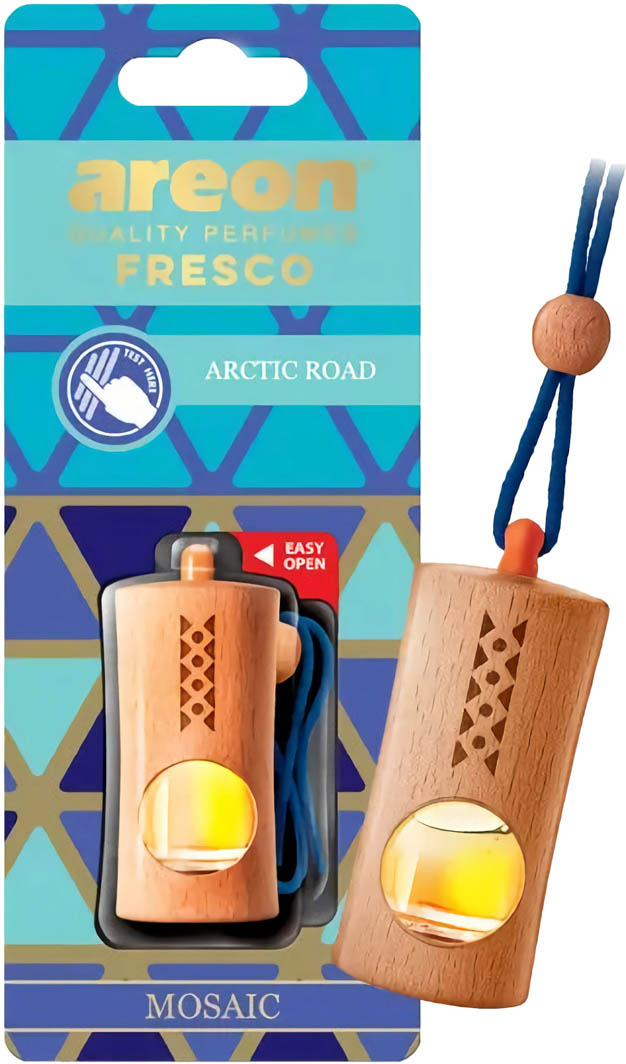 

Ароматизатор Areon Fresco Mosaic Arctic Road 42 г 8 мл FGM06