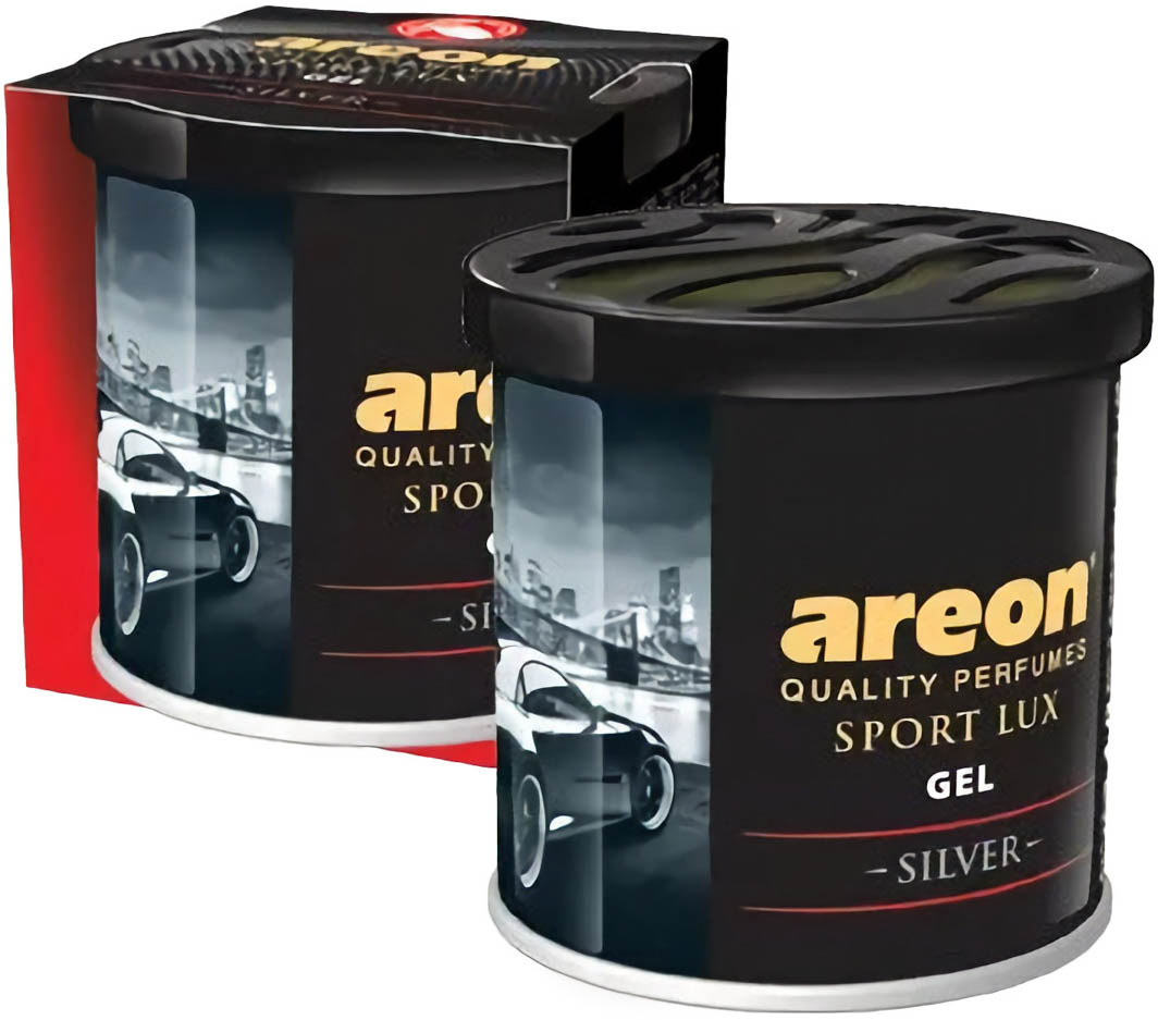 

Ароматизатор Areon Gel Can Sport Lux Silver GSL02