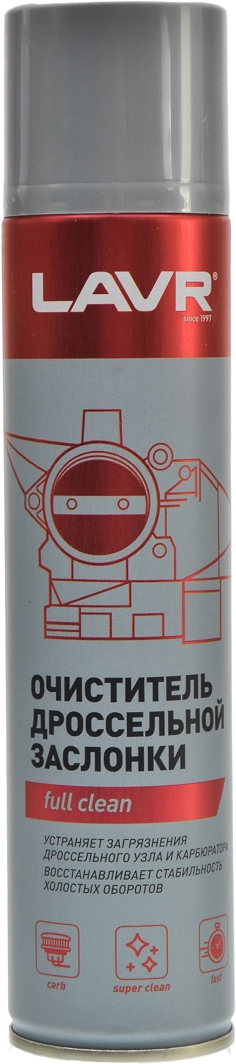 

Очиститель карбюратора Lavr Throttle Cleaner LN1493 400 мл