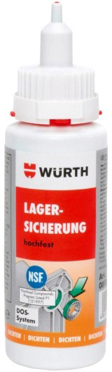 

Герметик Würth Lager-Sicherung Hochfest зеленый 0893603050