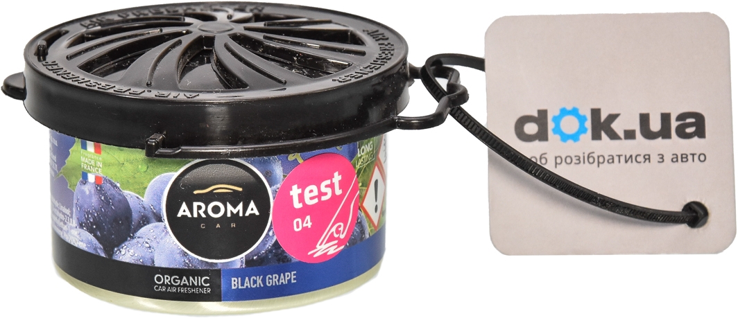 

Ароматизатор Aroma Car Organic Black Grape 40 г 92991