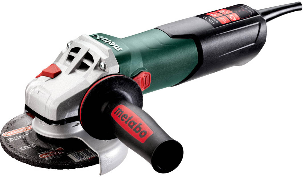 

Болгарка сетевая Metabo WEV 11-125 Quick 125 мм 100262