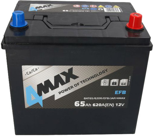 

Аккумулятор 4Max 6 CT-65-R BAT65620REFBJAP4MAX