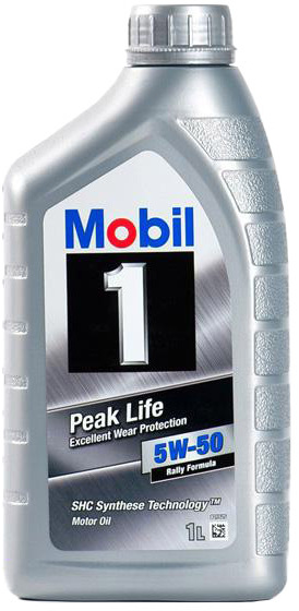 

Моторное масло Mobil Peak Life 5W-50 синтетическое PEAKLIFE5W501L