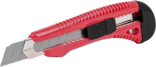 

Нож канцелярский Intertool HT-0501 сегментированное лезвие