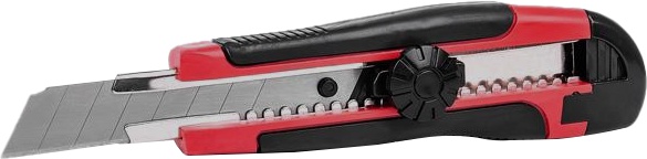 

Нож канцелярский Intertool HT-0503 сегментированное лезвие