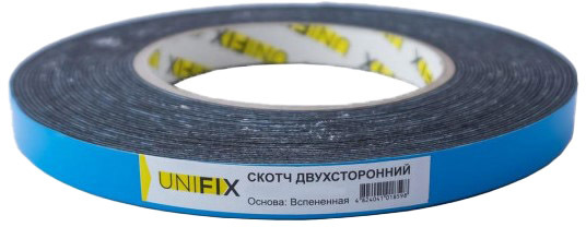 

Двухсторонний скотч UNIFIX PN-1205 полиэтиленовая 12 мм Х 5 м