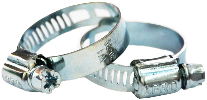 

Хомут Apro HCP-11 червячный 60-80 мм нержавеющая сталь (W1) оцинкованная 50 шт