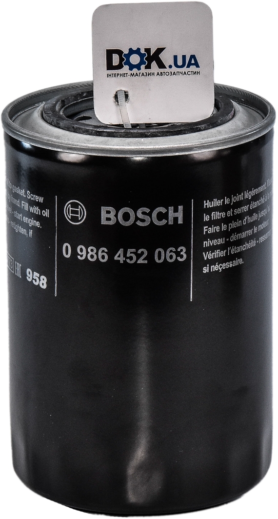 

Bosch 0986452063 Масляный фильтр