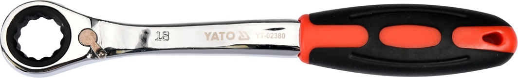 

Ключ накидной трещоточный Yato YT02380 I-образный 18 мм