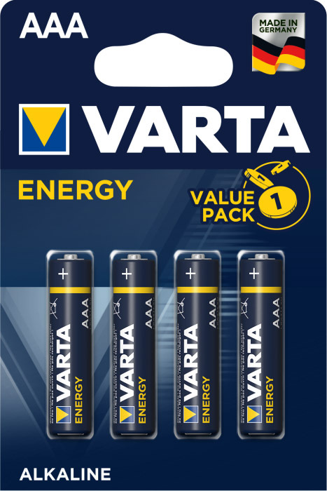 

Батарейка Varta Energy 4103229414 AAA (мизинчиковая) 1,5 V 4 шт