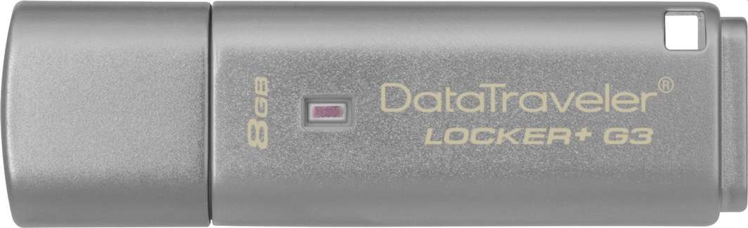 

Флешка Kingston DataTraveler Locker+ G3 8 ГБ DTLPG38GB