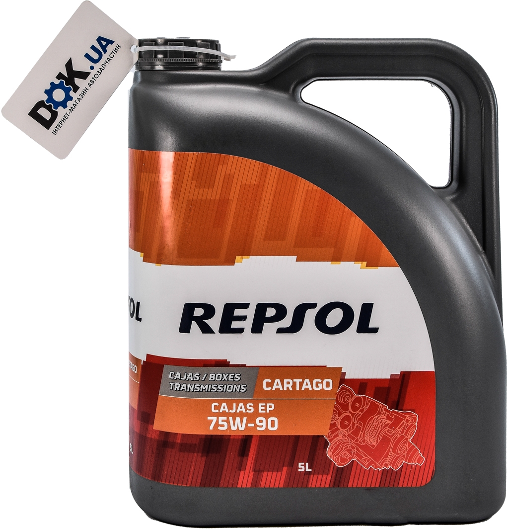 

Трансмиссионное масло Repsol Cartago Cajas EP GL-4 75W-90 синтетическое RP024L55