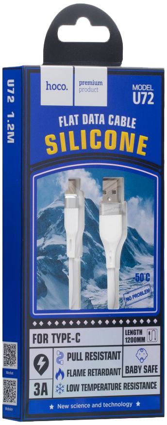 

Кабель Hoco U72 U72TYPECWHITE USB - USB type-C 1,2 м