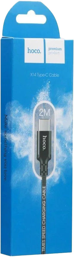 

Кабель Hoco X14 X14TYPEC2MBLACK USB - USB type-C 2 м