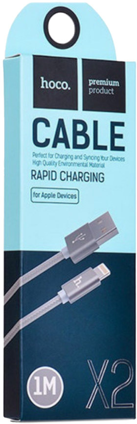 

Кабель Hoco X2 X2LIGHTNING1MSILVER USB - Apple Lighting 1 м