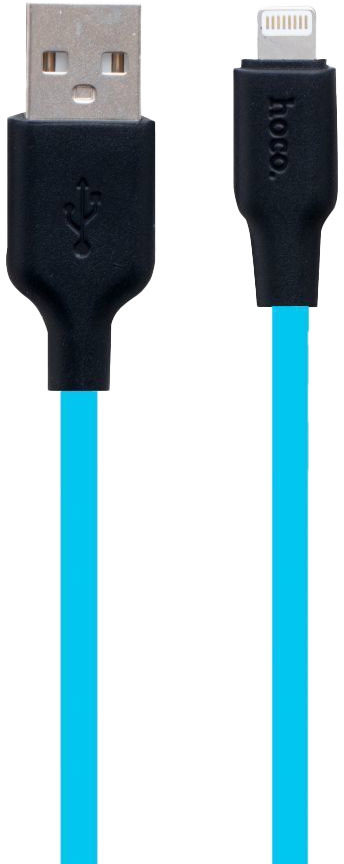 

Кабель Hoco X21 X21LIGHTNINGBLACKBLUE USB - Apple Lighting 1 м