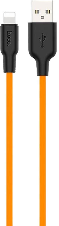 

Кабель Hoco X21 X21LIGHTNINGBLACKORANGE USB - Apple Lighting 1 м