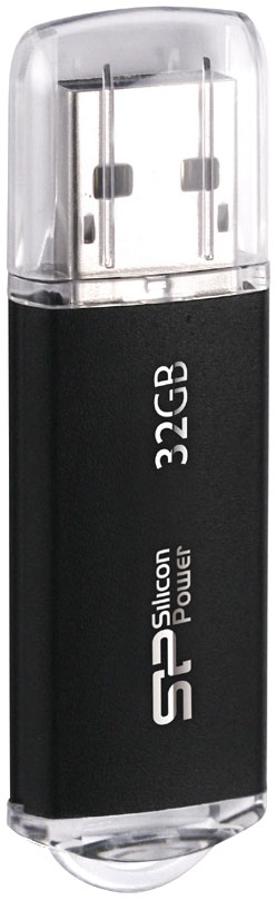 

Флешка Silicon Power Ultima Ⅱ I-Series Black 32 ГБ SP032GBUF2M01V1K