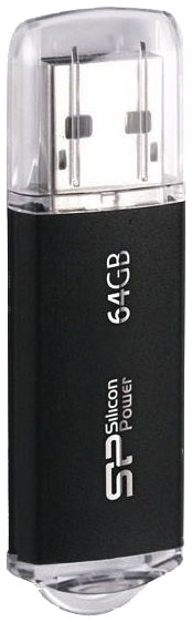 

Флешка Silicon Power Ultima Ⅱ I-Series Black 64 ГБ SP064GBUF2M01V1K