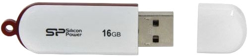 

Флешка Silicon Power LuxMini 320 16 ГБ SP016GBUF2320V1W