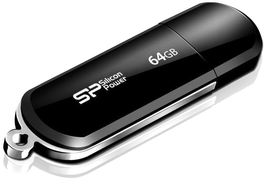 

Флешка Silicon Power LuxMini 322 64 ГБ SP064GBUF2322V1K