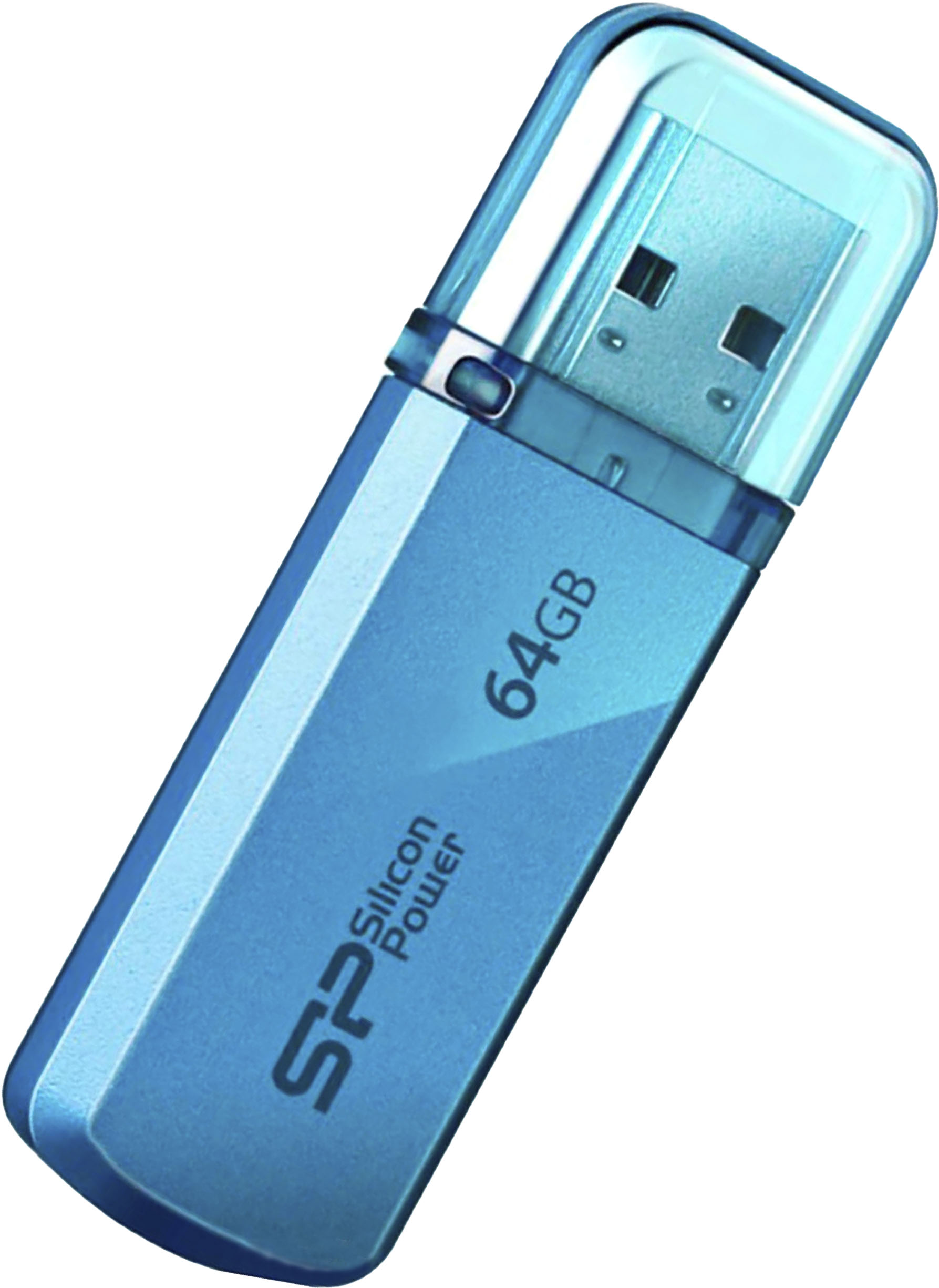

Флешка Silicon Power Helios 101 Blue 64 ГБ SP064GBUF2101V1B