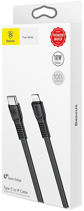 

Кабель Baseus Tough CAZYSC-A01 Apple Lighting - USB type-C 1 м