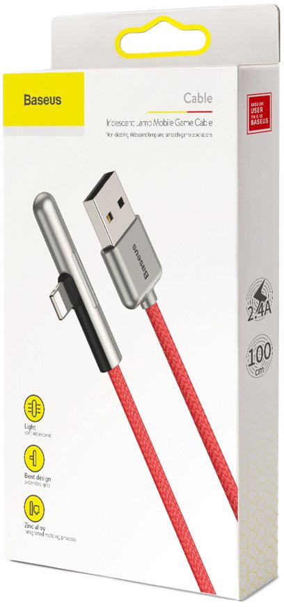 

Кабель Baseus Iridescent Lamp Mobile Game CAL7C-A09 USB - Apple Lighting 1 м