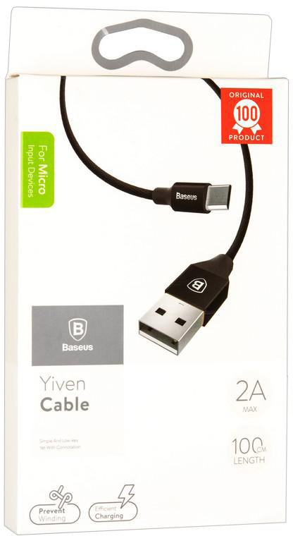 

Кабель Baseus Yiven CAMYW-A01 USB - Micro USB 1 м