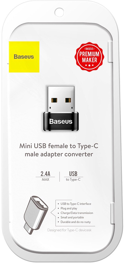 

Переходник Baseus CAAOTG-01 USB - USB type-C