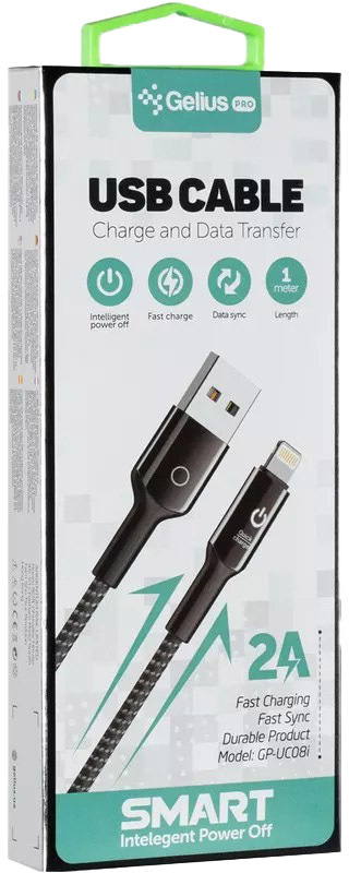 

Кабель Gelius Smart GP-U08I USB - Apple Lighting 1 м