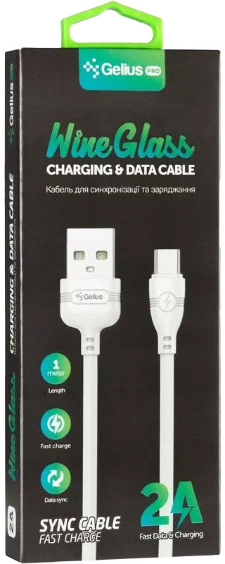 

Кабель Gelius Wine Glass 74867 USB - Apple Lightning 1 м