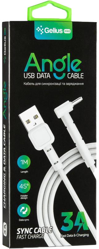 

Кабель Gelius Angle 74853 USB - Micro USB 1 м