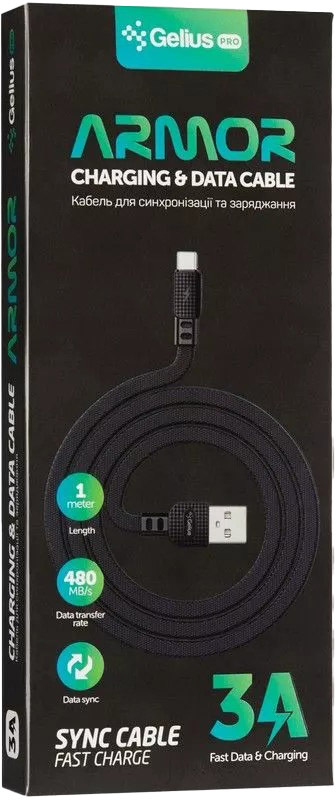 

Кабель Gelius Armor 74858 USB - Micro USB 1 м