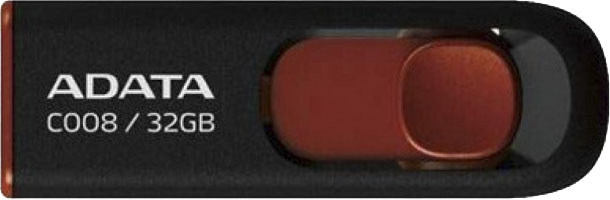 

Флешка Adata C008 Black/Red 32 ГБ 75351