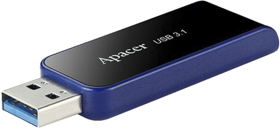 

Флешка Apacer AH356 Black 64 ГБ AP64GAH356B-1