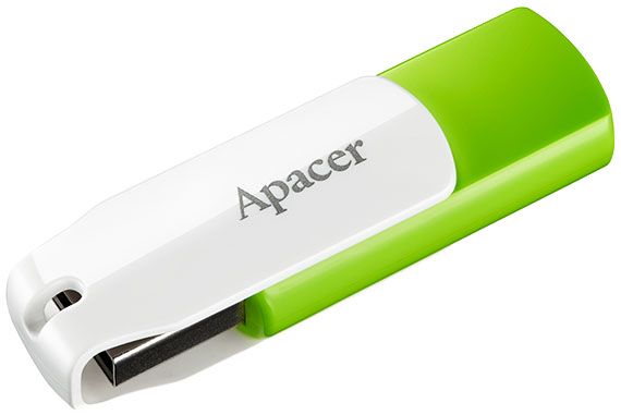 

Флешка Apacer AH335 Green 16 ГБ AP16GAH335G-1