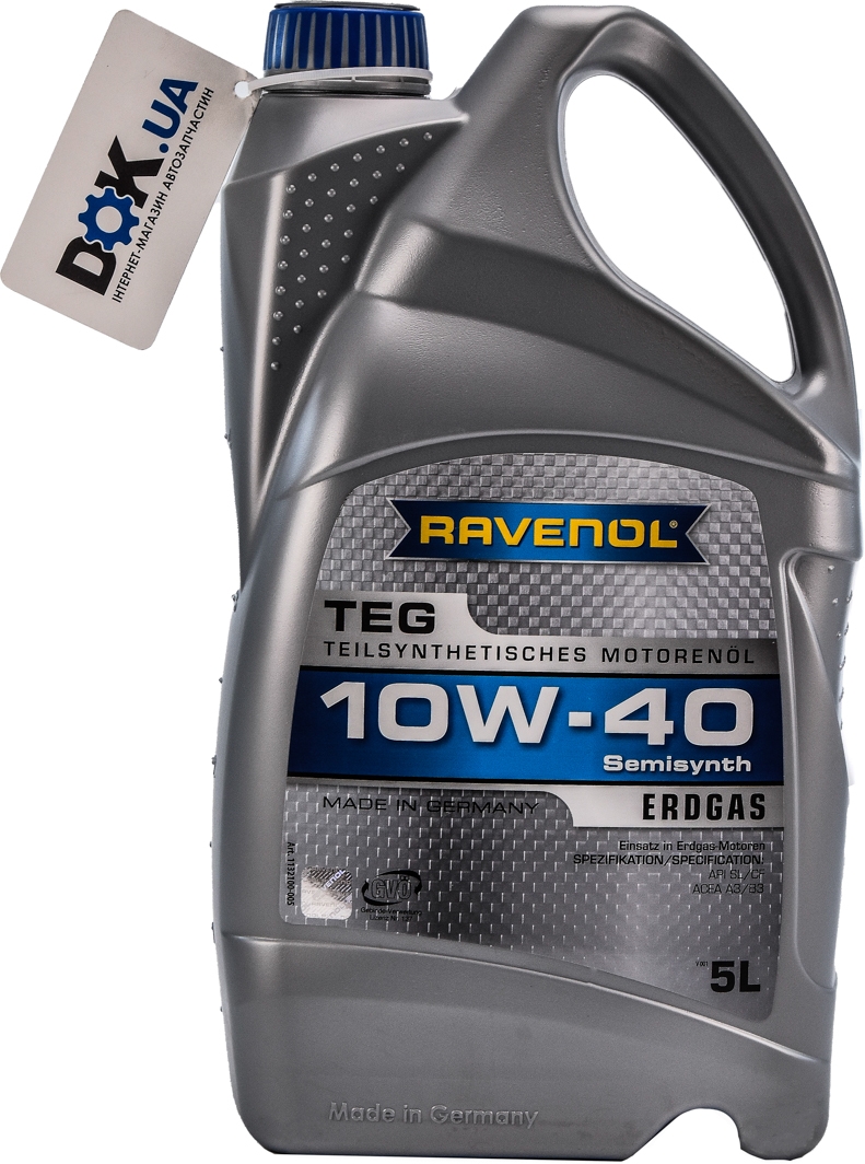 

Моторное масло Ravenol TEG 10W-40 полусинтетическое 11321005